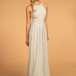 - High Neck A-Line Shape Evening Dress GSGL2605